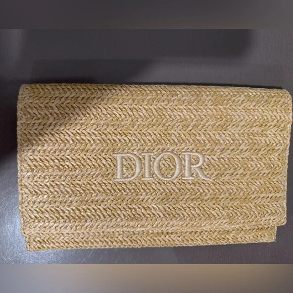 Dior Natural Woven Wristlet - Picture 8 of 8
